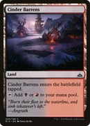 Cinder Barrens (RIX-205) - Rivals of Ixalan