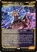 Greasefang, Okiba Boss (NEO-397) - Kamigawa: Neon Dynasty: (Showcase)