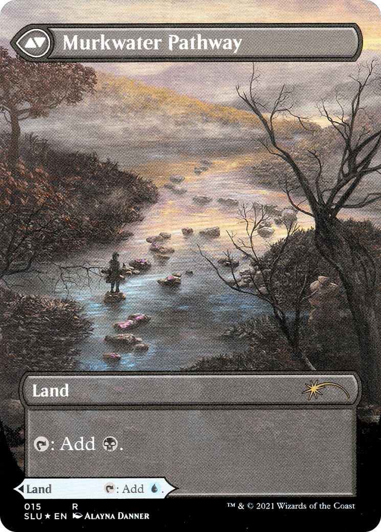 Clearwater Pathway // Murkwater Pathway (SLU-015) - Secret Lair: Ultimate Edition: (Showcase) (Borderless) Foil