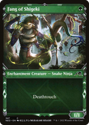 Fang of Shigeki (NEO-347) - Kamigawa: Neon Dynasty: (Showcase) Foil