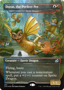 Sprite Dragon (IKO-382) - Ikoria: Lair of Behemoths / Dorat, the Perfect Pet (Borderless)