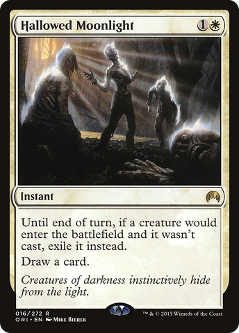 Hallowed Moonlight (ORI-016) - Magic Origins Foil