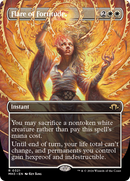 Flare of Fortitude (Borderless) (MH3-321) - Modern Horizons 3 (Borderless) Foil