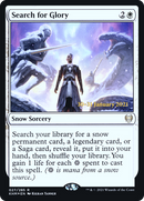 Search for Glory (PRE-027) - Kaldheim Promos: (snow) Foil