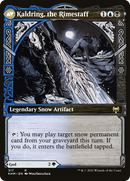 Jorn, God of Winter // Kaldring, the Rimestaff (KHM-317) - Kaldheim: (Showcase) Foil