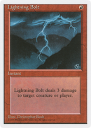 Lightning Bolt (4ED-208) - Fourth Edition