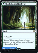 Barkchannel Pathway // Tidechannel Pathway (PRE-251) - Kaldheim Promos Foil
