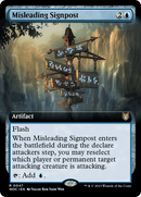 Misleading Signpost (WOC-047) - Wilds of Eldraine Commander: (Extended Art)