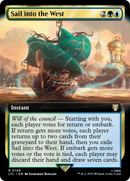 Sail into the West (LTC-149) - Tales of Middle-earth Commander: (Extended Art) Foil