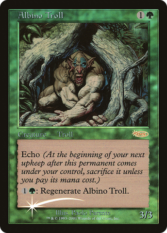 Albino Troll (FNM-002) - Friday Night Magic 2002 Foil