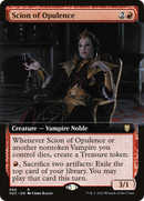 Scion of Opulence (VOC-066) - Crimson Vow Commander: (Extended Art)