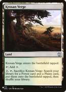 Krosan Verge (LIST-134) - The List