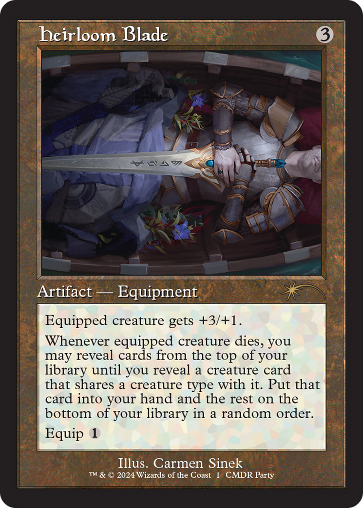 Heirloom Blade (WPN-001) - Wizards Play Network 2024