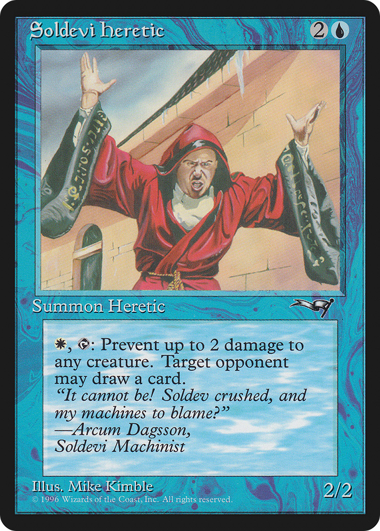 Soldevi Heretic (ALL-050) - Alliances