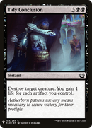 Tidy Conclusion (LIST-KLD-103) - The List