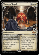Virtue of Loyalty // Ardenvale Fealty (WOE-277) - Wilds of Eldraine: (Showcase) Foil