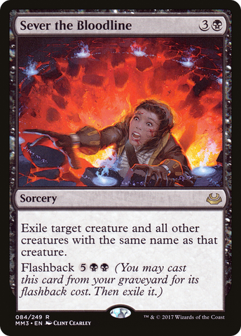 Sever the Bloodline (MM3-084) - Modern Masters 2017