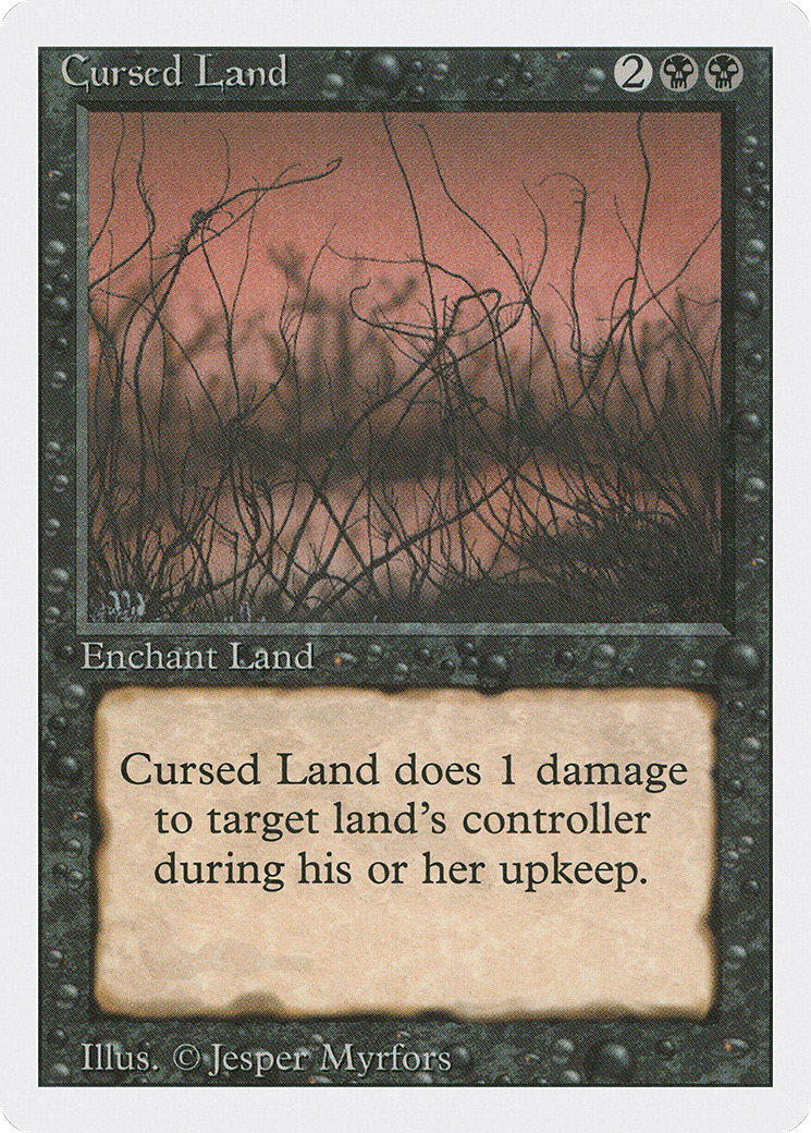 Cursed Land (3ED-098) - Revised Edition