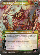 Grist, Voracious Larva // Grist, the Plague Swarm (MH3-472) - Modern Horizons 3 (Borderless) Foil