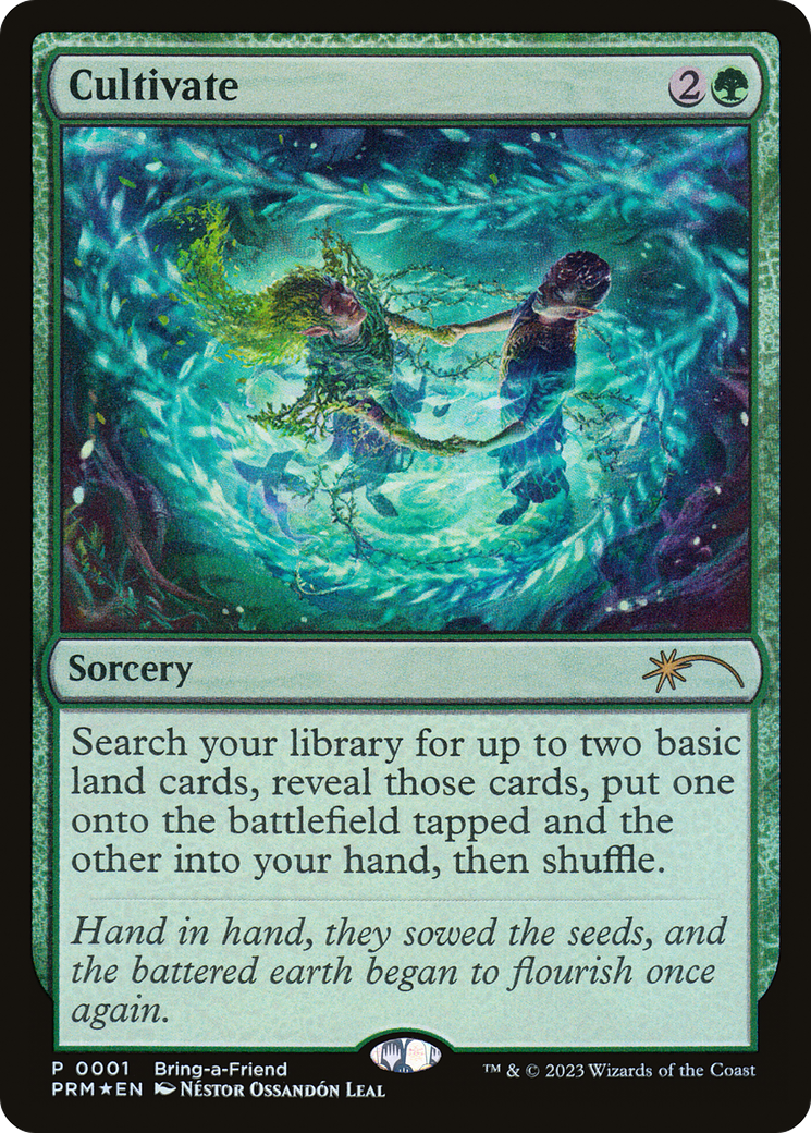 Cultivate (UMP-001) - Wizards Play Network 2023 Foil