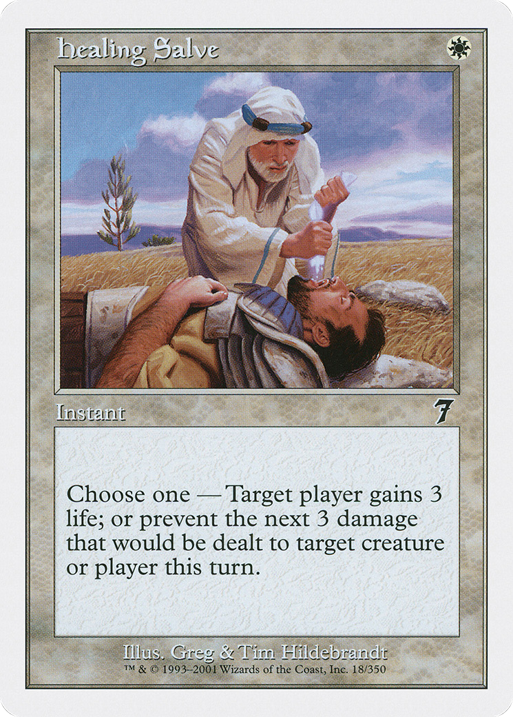 Healing Salve (7ED-018) - Seventh Edition