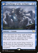 Teachings of the Archaics (STX-057) - Strixhaven: School of Mages: (lesson)