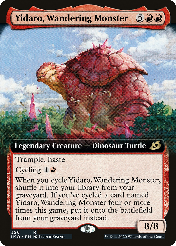 Yidaro, Wandering Monster (IKO-326) - Ikoria: Lair of Behemoths: (Extended Art)