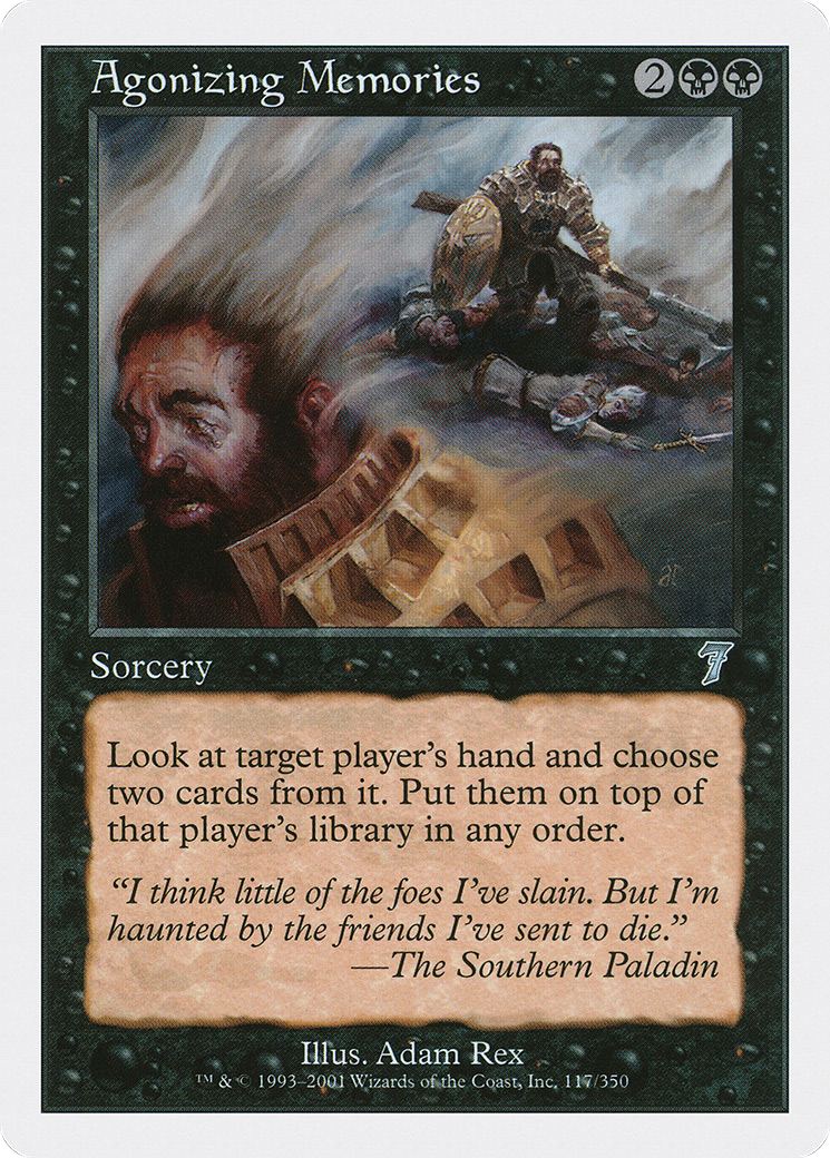 Agonizing Memories (7ED-117) - Seventh Edition