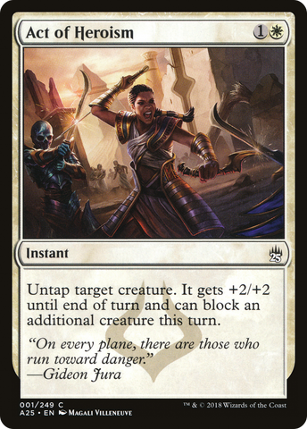 Act of Heroism (A25-001) - Masters 25