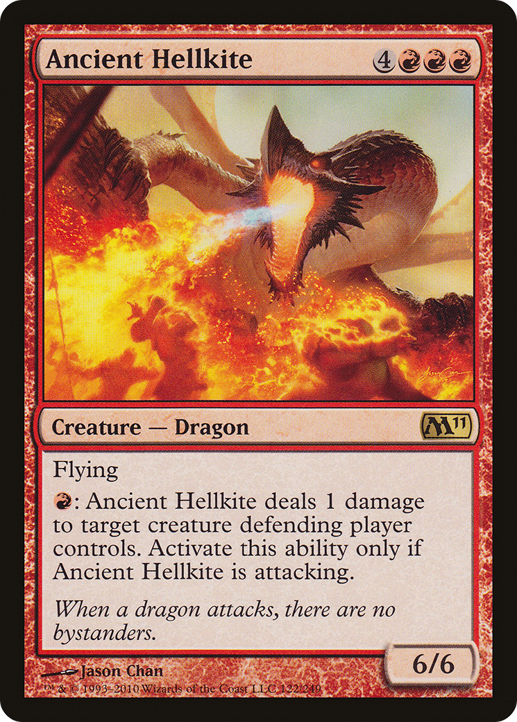 Ancient Hellkite (M11-122) - Magic 2011