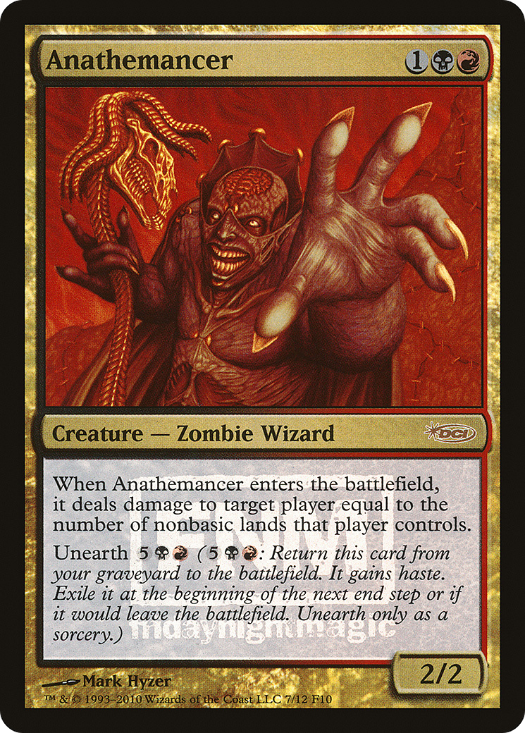 Anathemancer (FNM-007) - Friday Night Magic 2010 Foil