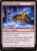 Glittering Stockpile (SNC-107) - Streets of New Capenna Foil