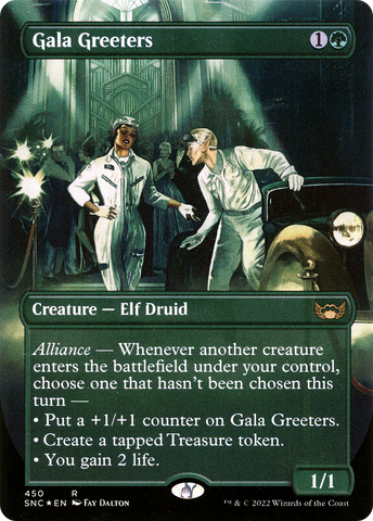 Gala Greeters (UMP-450) - Streets of New Capenna (Borderless) Foil