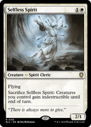 Selfless Spirit (BLC-153) - Bloomburrow Commander