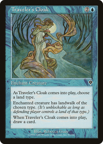 Traveler's Cloak (INV-083) - Invasion Foil