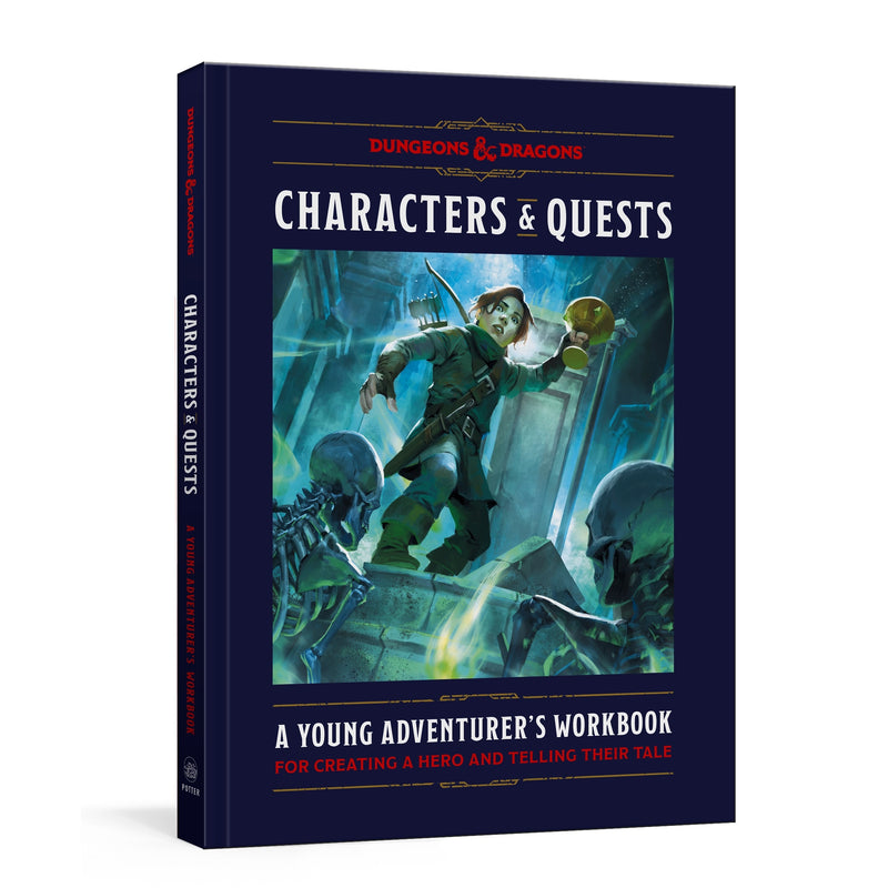 D&D Characters & Quests: A Young Adventurer's Guide