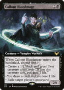 Callous Bloodmage (STX-302) - Strixhaven: School of Mages: (Extended Art)