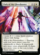 Path of the Ghosthunter (MOC-105) - March of the Machine Commander: (Extended Art) Foil