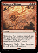 Calamity of Cinders (BLC-023) - Bloomburrow Commander
