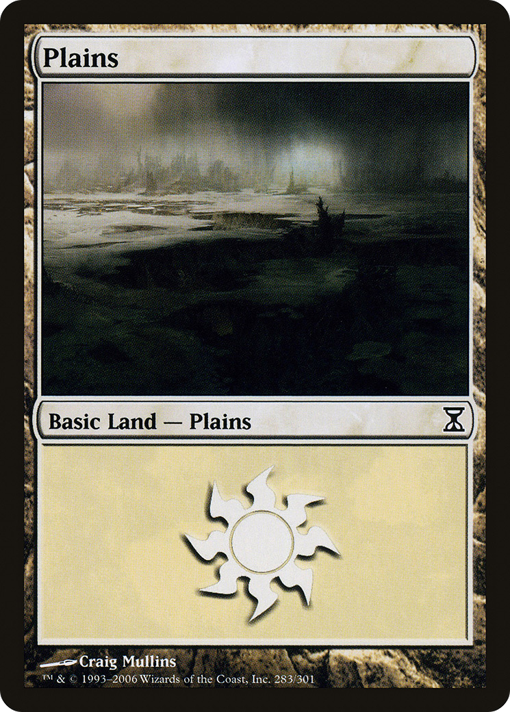 Plains (TSP-283) - Time Spiral Foil