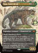 Ygra, Eater of All (BLB-294) - Bloomburrow: (Showcase) (Borderless) Foil
