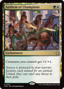 Anthem of Champions (PPDFT-116) - Foundations Promos: (enchantment)
