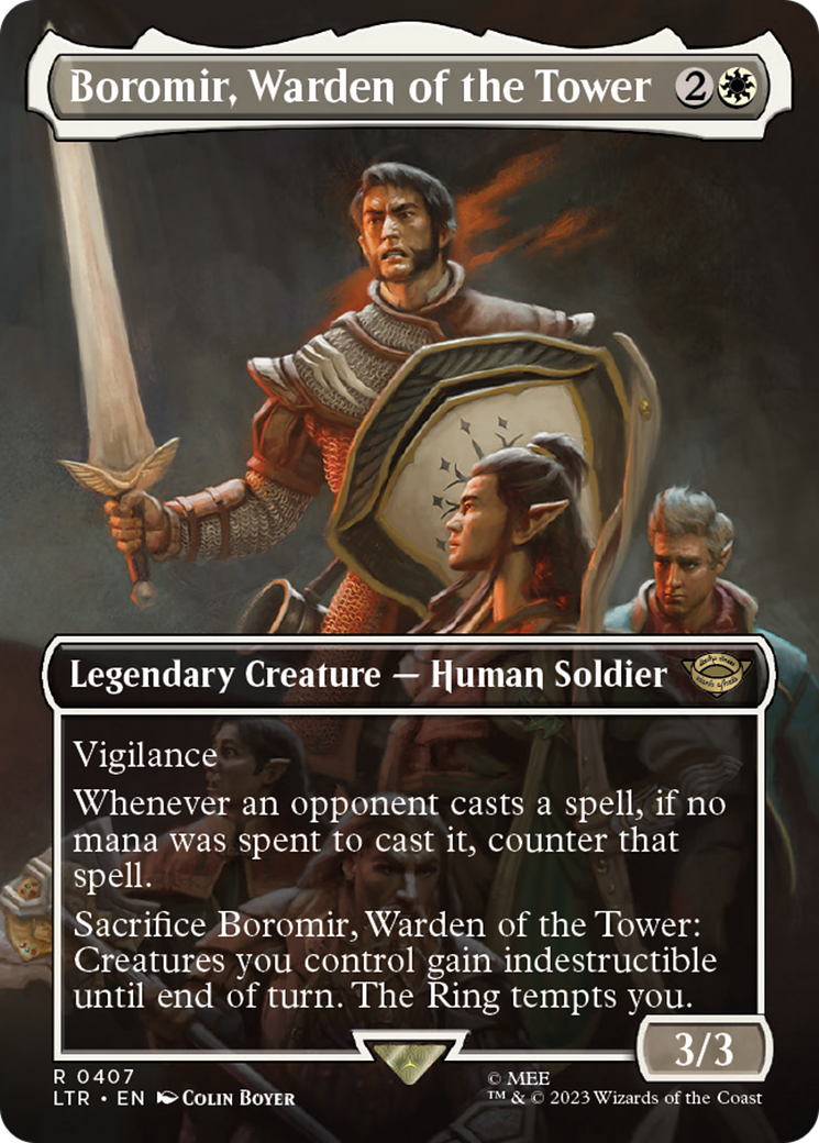 Boromir, Warden of the Tower (LTR-407) - The Lord of the Rings: Tales of Middle-earth (Borderless)