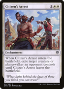 Citizen's Arrest (DMU-011) - Dominaria United Foil