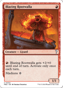 Blazing Rootwalla (White Border) (MB2-054) - Mystery Booster 2