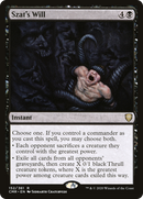 Szat's Will (CMR-152) - Commander Legends