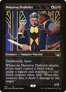 Maestros Diabolist (SNC-383) - Streets of New Capenna: (Showcase) Foil