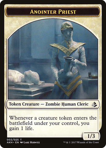 Anointer Priest (AKH-002) - Amonkhet Tokens Foil