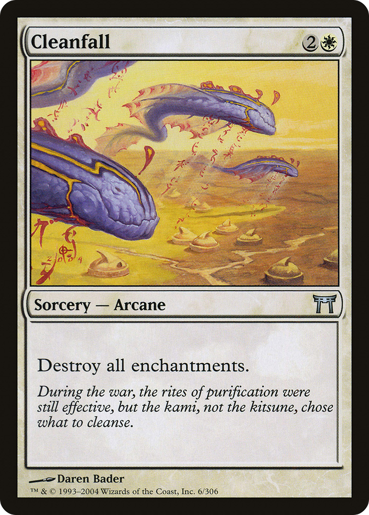 Cleanfall (CHK-006) - Champions of Kamigawa Foil