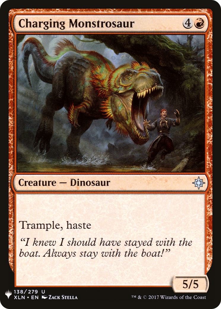 Charging Monstrosaur (LIST-XLN-138) - The List